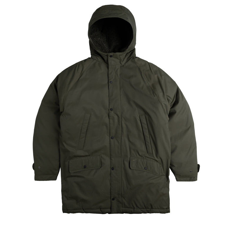 Nike khaki down fill parka online