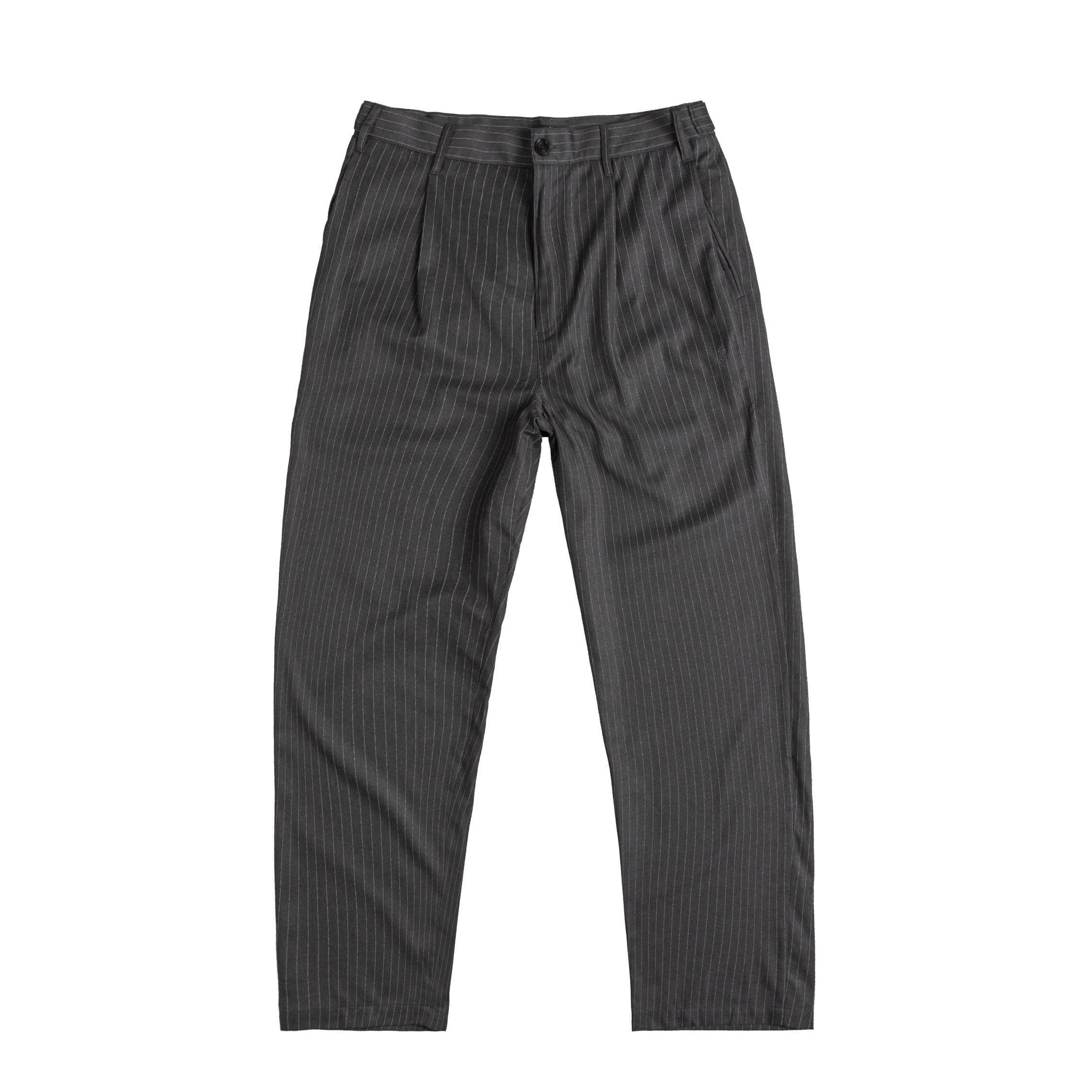 Stussy Stripe Volume Pleated Trouser – buy now at Asphaltgold Online Store!