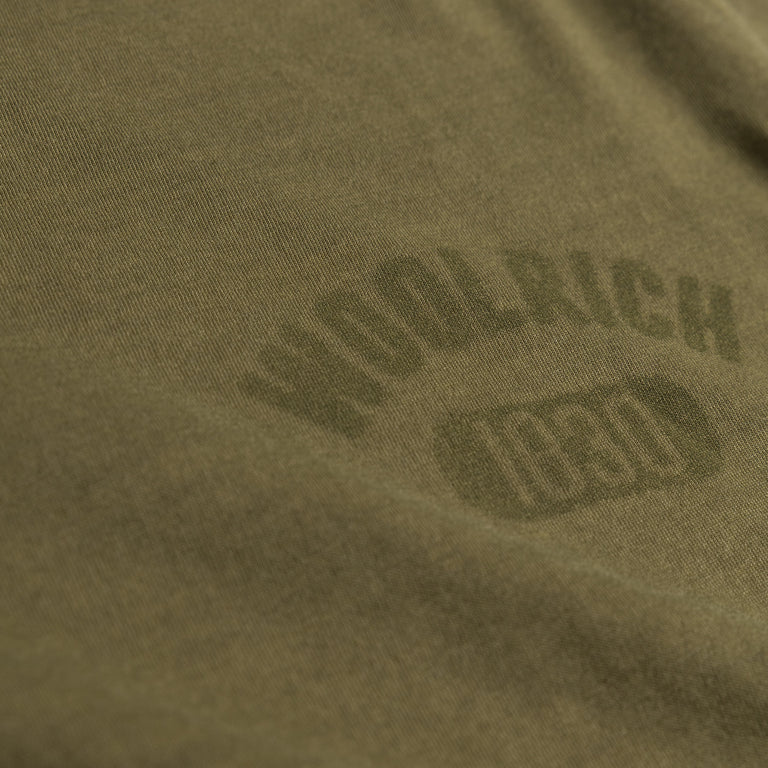 Woolrich Garment Dyed Logo T-Shirt