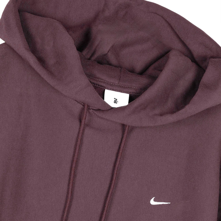 Nike	Solo Swoosh Hoodie - L / Tattoo / White - 2