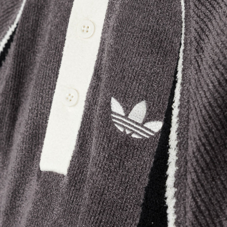 Adidas Retro Remix Teamgeist Poloshirt - XXL / Grey Strata / Black / Off White - 4
