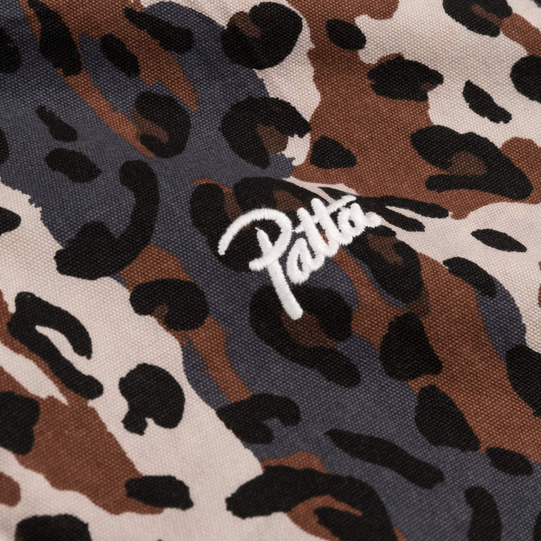 Patta City Leopard Reversible Bomber Jacket