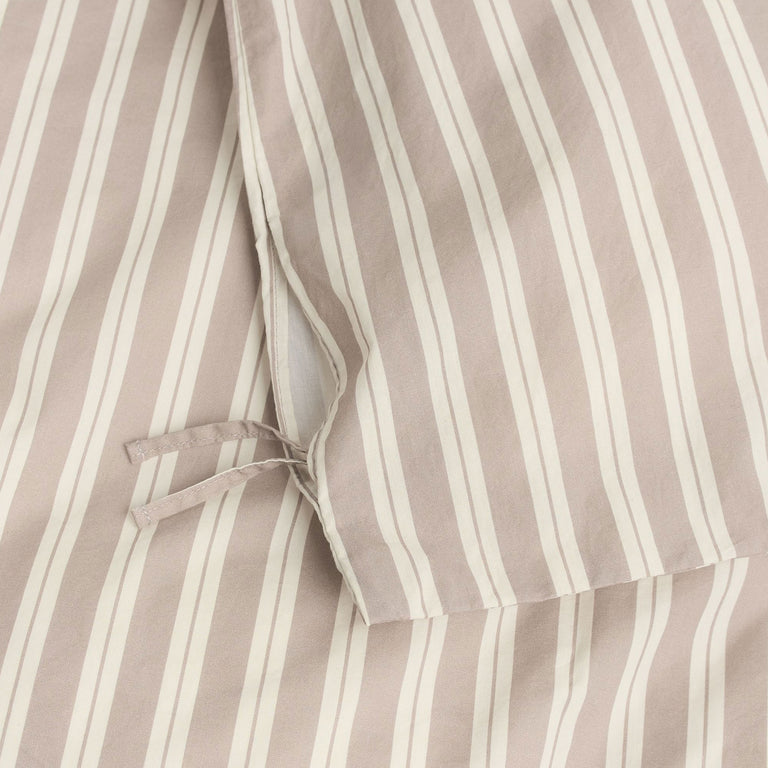 Tekla Duvet Cover - 140 x 200cm / Clay Stripes - 3