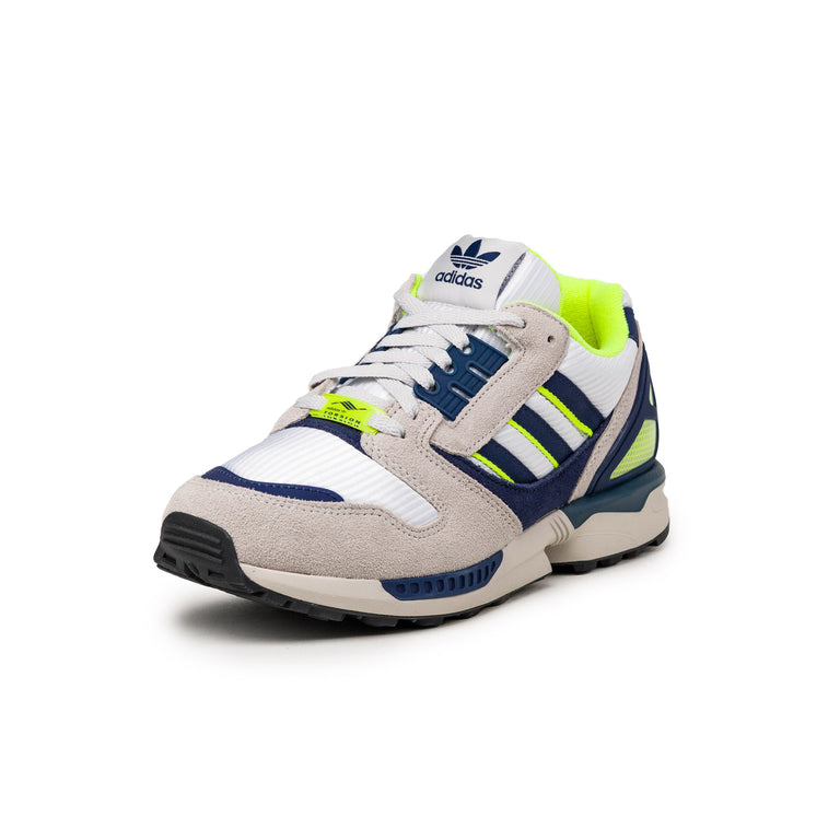 Adidas ZX 8000 - 40 2/3 / Footwear White / Dark Blue / Grey One - 5