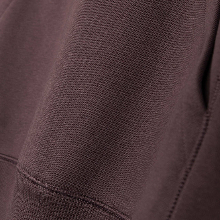 Carhartt WIP Hooded Chase Sweatshirt - M / Shale / Gold - 4