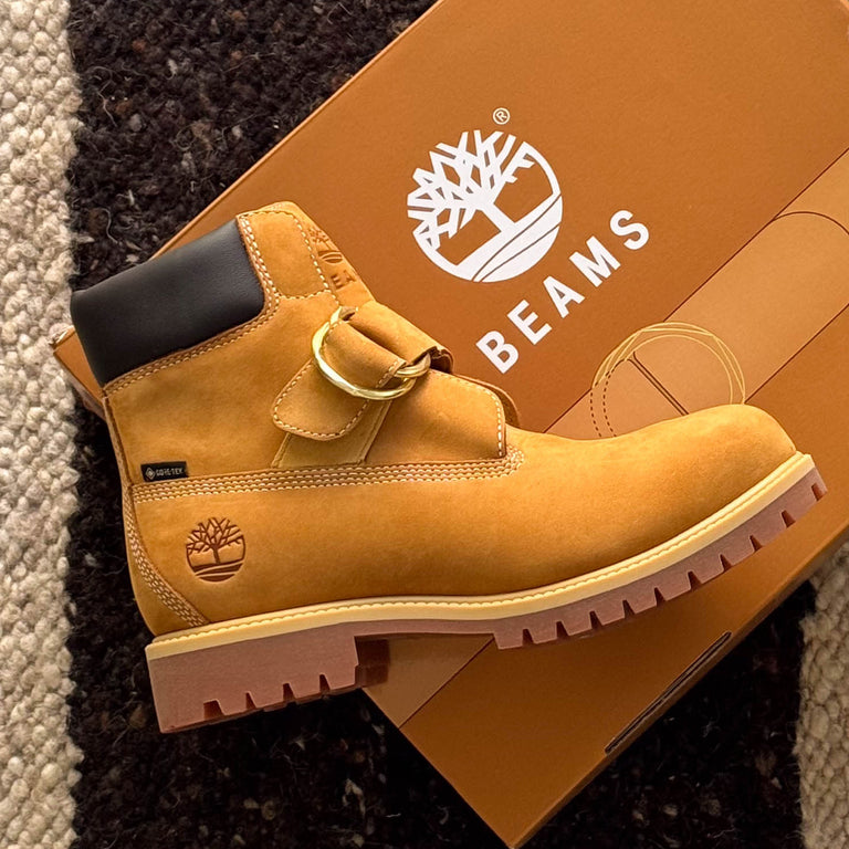 Timberland x BEAMS Premium 6-Inch Buckle Boot GTX onfeet