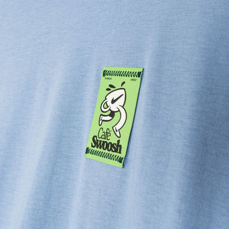 Nike Cafe Swoosh Van T-Shirt - S / Work Blue - 4