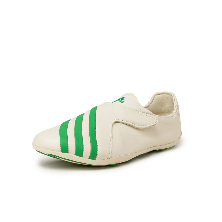 Adidas x Pharrell Williams Vario Flat Earther - 36 2/3 / Chalk White / Green / Chalk White - 5