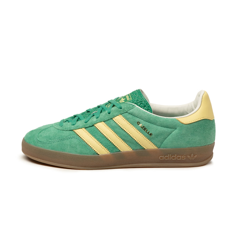 41fed324ced34fe5c4ae27f8f133d74f2b74b2b7 IH7500 Adidas bags Gazelle Indoor Semi Court Green Almost Yellow Gum os 1 768x768