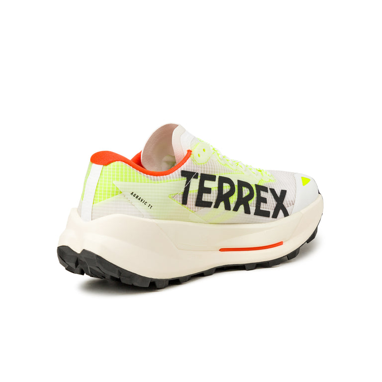 Adidas TERREX Agravic TT - 42 2/3 / Footwear White / Core Black / Impact Orange - 3
