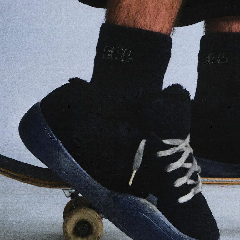 ERL Suede Vamps Skate Sneaker onfeet