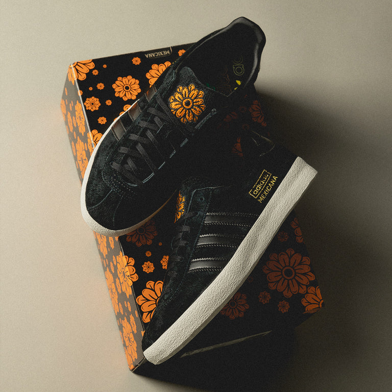 Adidas Mexicana *Day of the Dead* onfeet