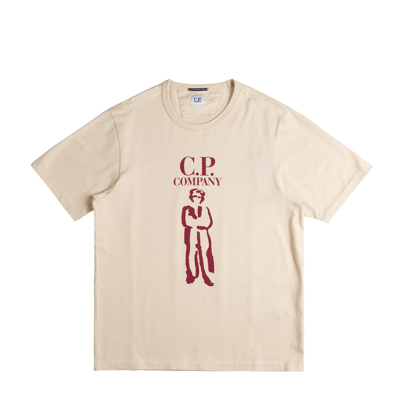 C.P. Company 30/2 Mercerized Jersey Twisted British Sailor T-shirt