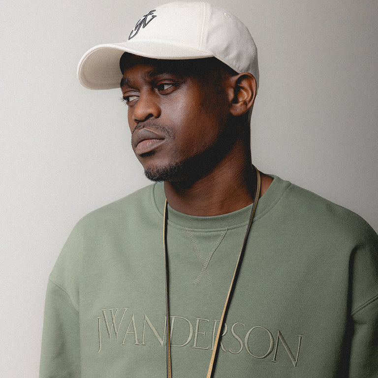 JW Anderson Logo Embroidery Sweatshirt onfeet