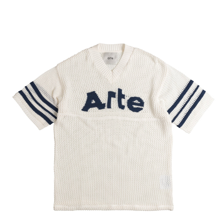 Arte Antwerp Shane Knit Stripe Shirt