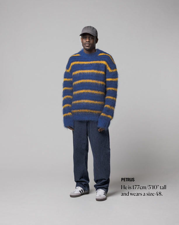 Marni Striped Mohair Sweater onfeet