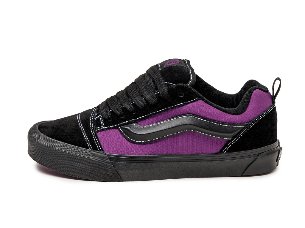 Purple and sale black vans