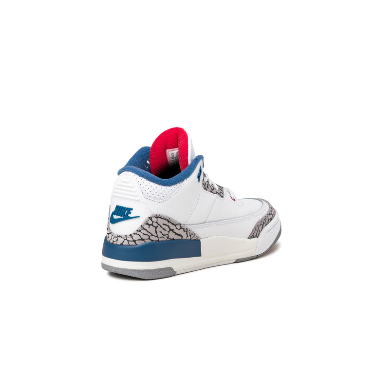 Nike	Air Jordan 3 Retro *True Blue* *PS* - 28 / White / Varsity Red / True Blue / Cement Grey / Anthracite - 4