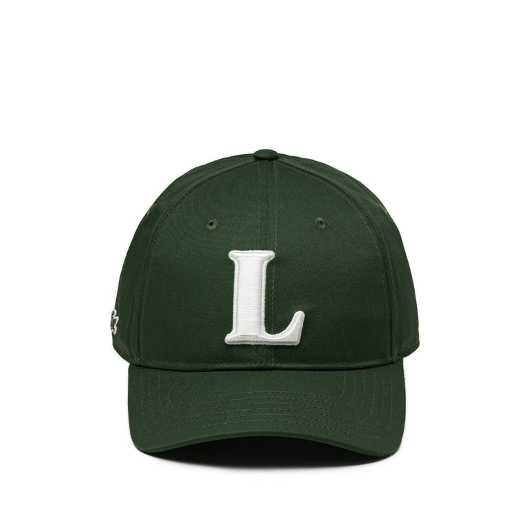 Lacoste 3D Embroidered Cotton Twill Baseball Cap