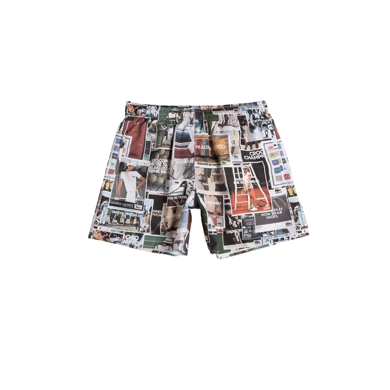 Lacoste 70’s Print Swim Trunks