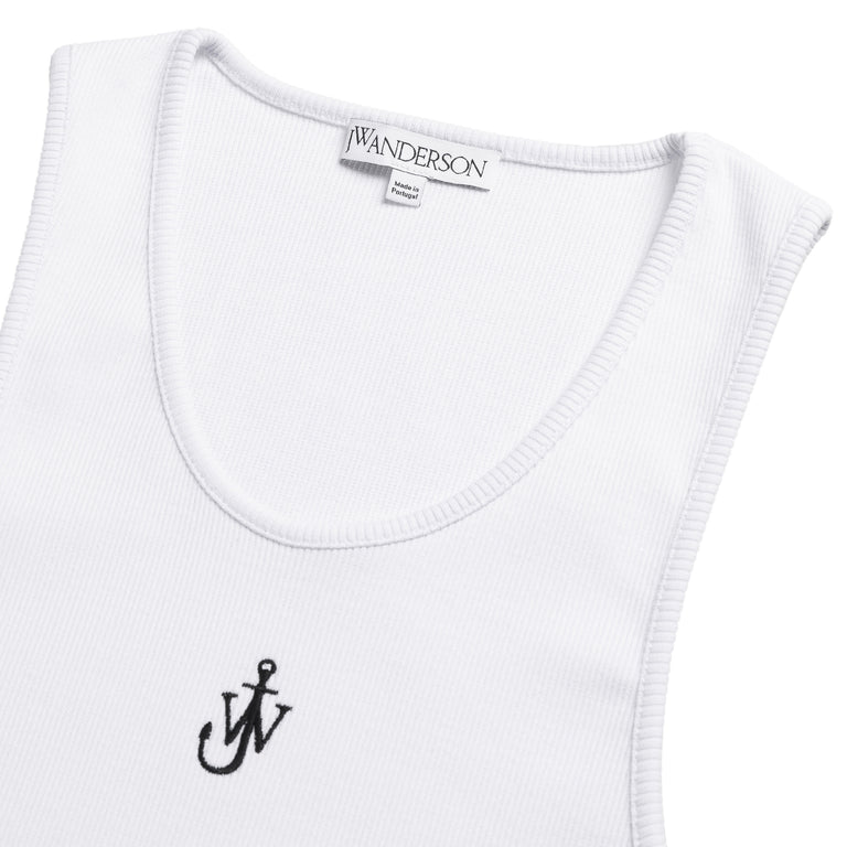 JW Anderson Anchor Embroidery Tank Top
