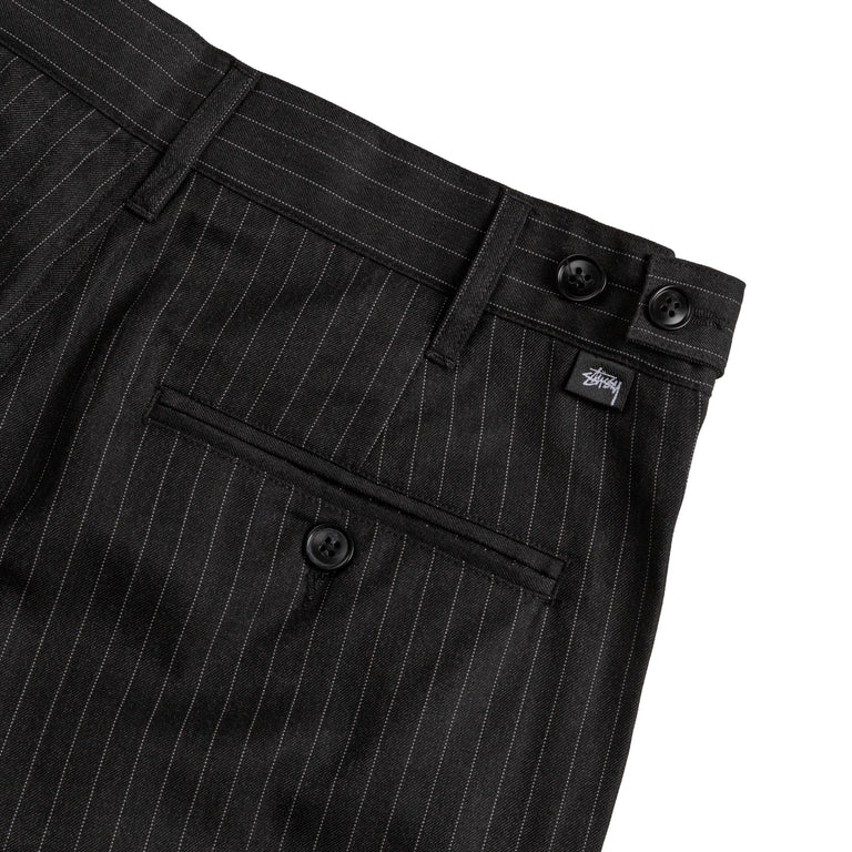 Stussy Stripe Volume Pleated Trouser – buy now at Asphaltgold