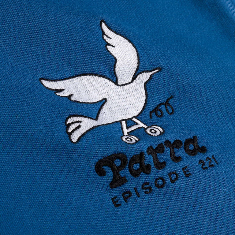 By Parra Wheel Chested Bird Crew Neck Sweatshirt