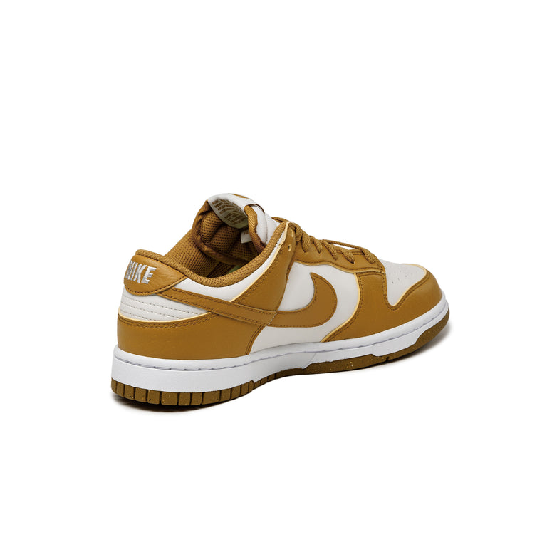 Nike Wmns Dunk Low *Next Nature* - 35.5 / Phantom / Gold Suede / White / Volt - 3
