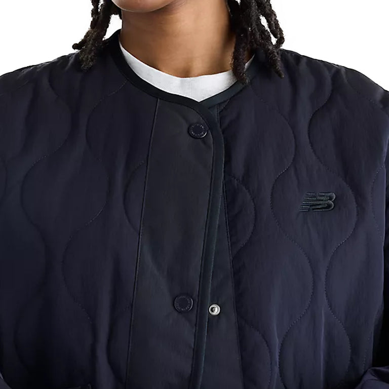 New Balance Quilted Bomber - L / Dark Night - 5