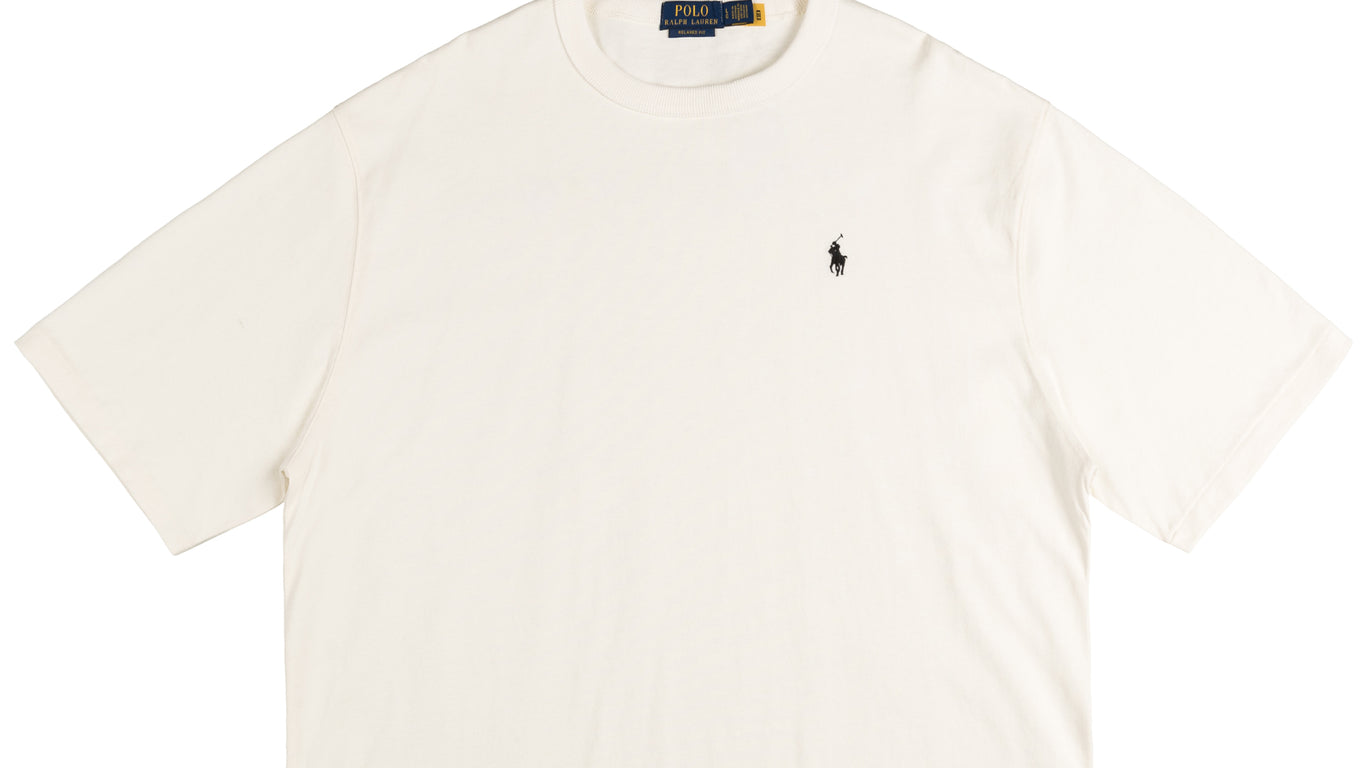 【送料関税込】Polo Ralph Lauren Back Logo T-Shirt Polo Ralph Lauren logo-print Cotton T-shirt | Black | FARFETCH