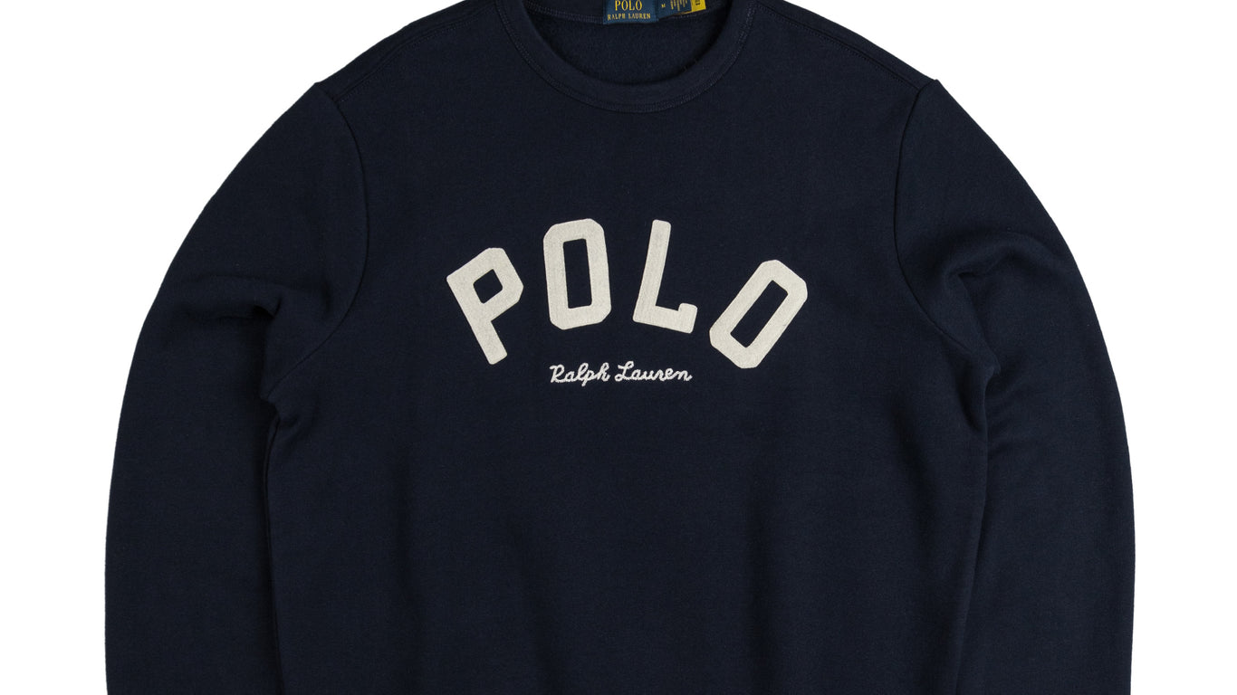 [RALPH LAUREN] RLロゴ ネイビースウェット Polo Ralph Lauren Sweatshirt - RL Fleece Logo Sweatshirt