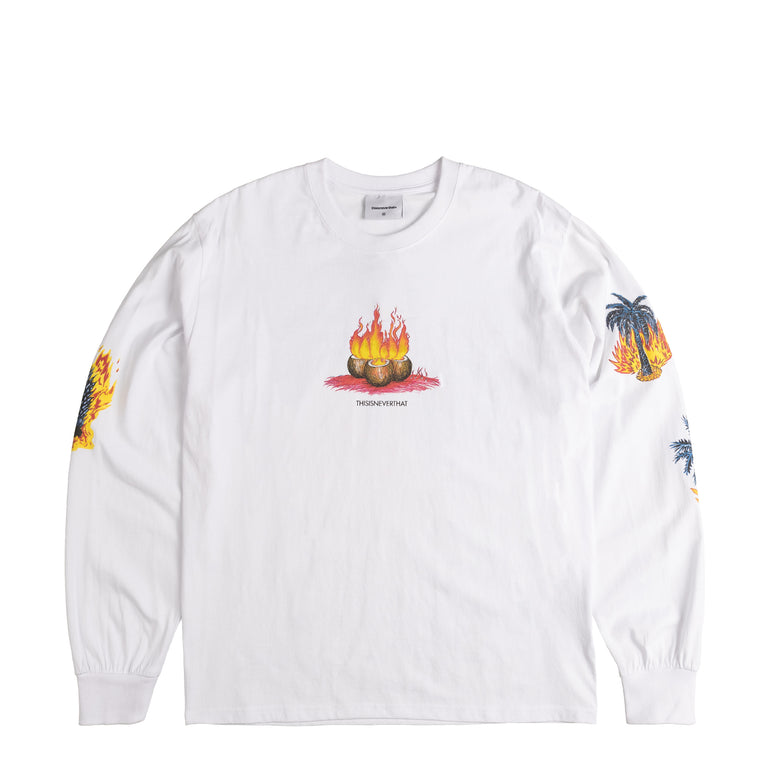 thisisneverthat Burning Palm Tree L/S Tee
