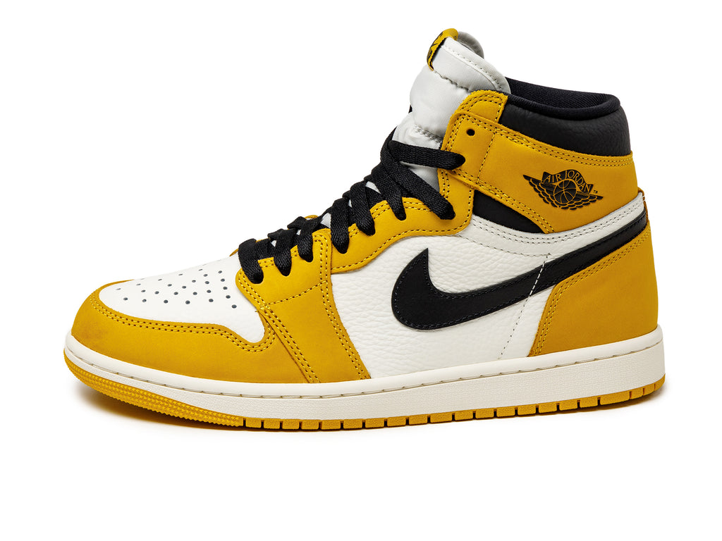 Black and yellow high tops on sale
