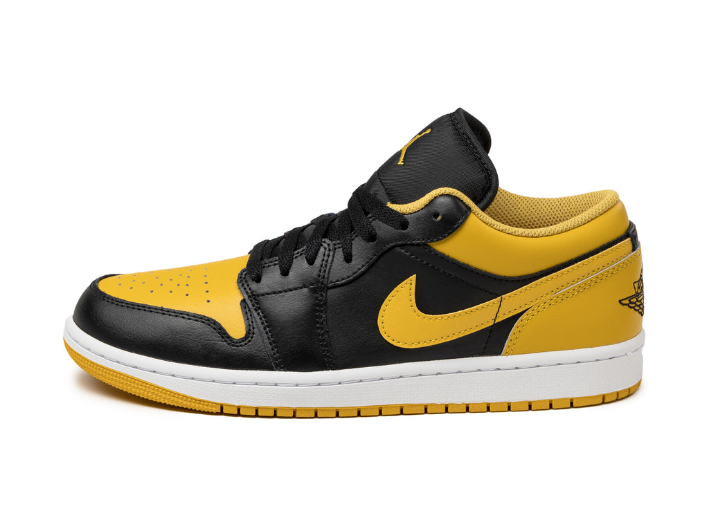 Jordan 1 black clearance yellow white