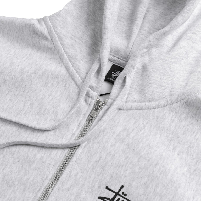 Basic stussy zip hood sale