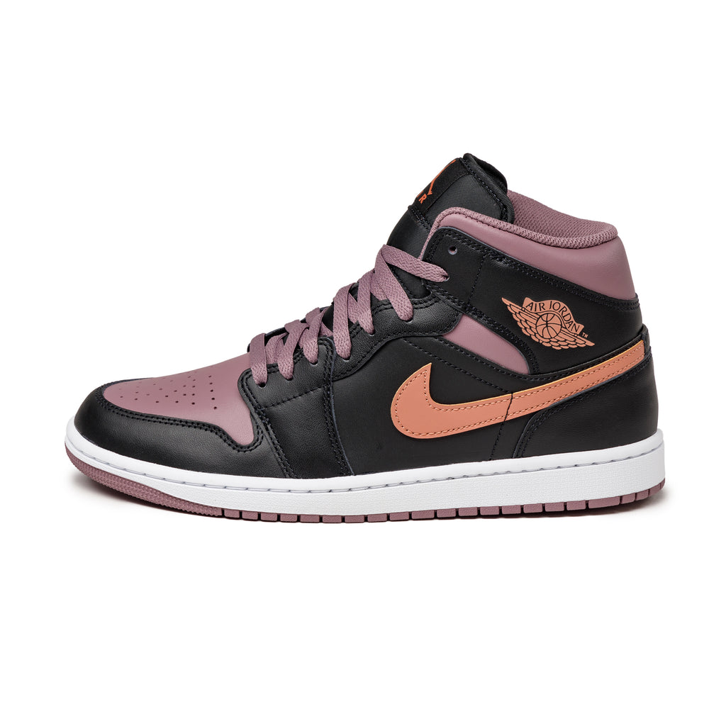 jordan aj 1 mid se black
