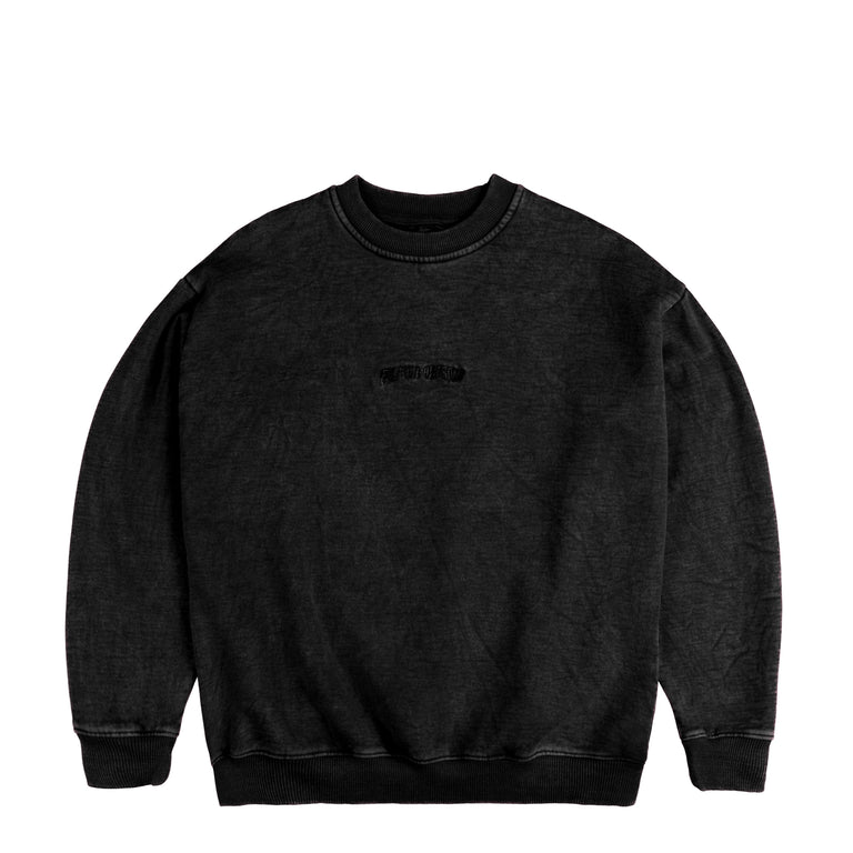 Fucking Awesome Little Stamp Snow Wash Crewneck
