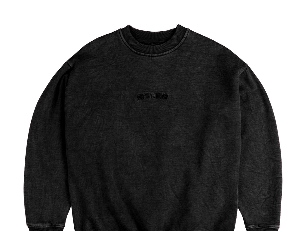 Fucking Awesome Little Stamp Snow Wash Crewneck | Apparel Fucking Awesome Little Stamp Snow Wash Crewneck | Apparel