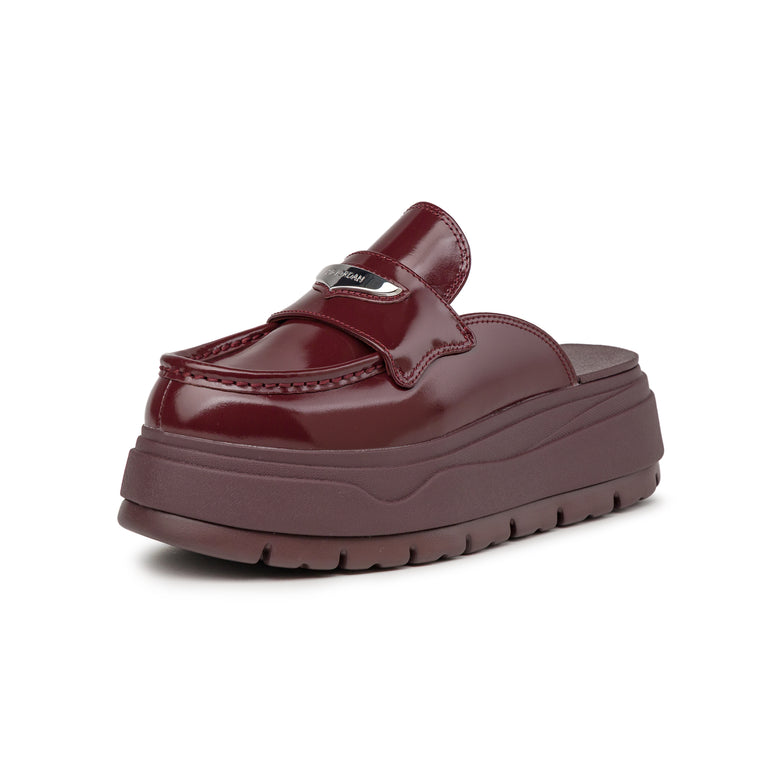 Nike Wmns Air Jordan Mule - 37.5 / Dark Team Red / Metallic Silver - 3