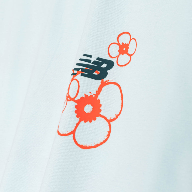 New Balance LA City Run T-Shirt - S / Glint Blue - 4