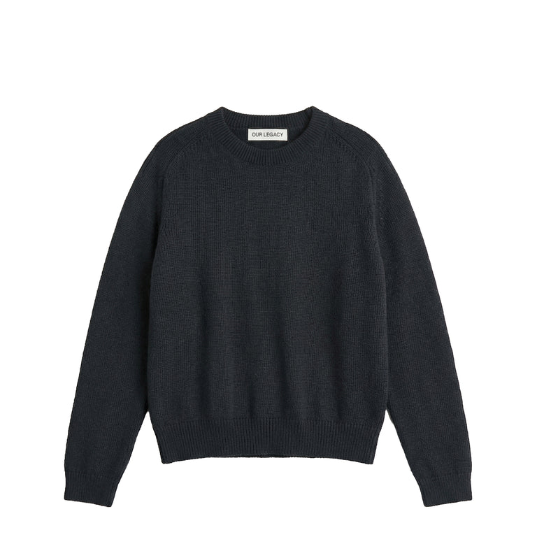 Our Legacy True Roundneck - 54 / Black Cloud Cotton
