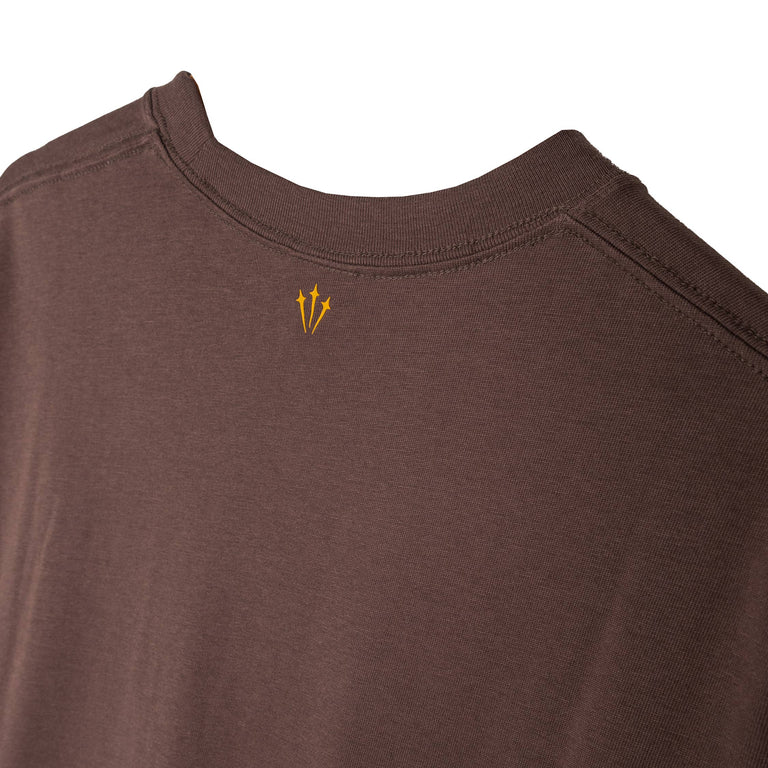 Nike x Nocta CS Tee - M / Baroque Brown / Yellow Ochre - 4
