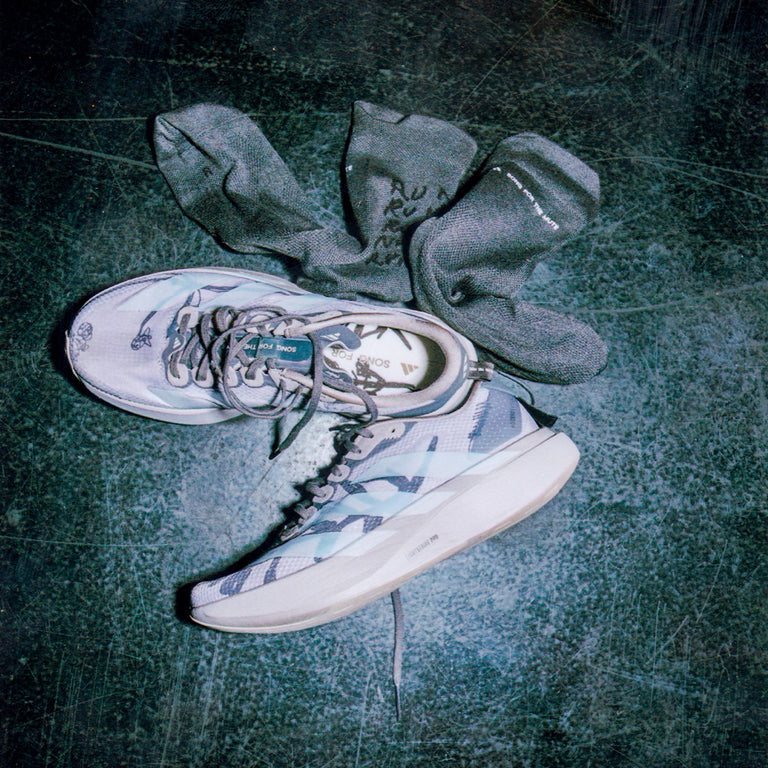 Adidas x Song for the Mute Adizero Evo SL *Woven* onfeet