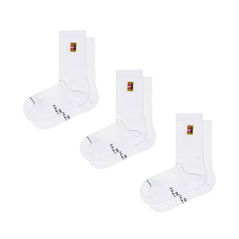 Nike Everyday Elevated Crew Sock 3-Pack - S / Multicolor
