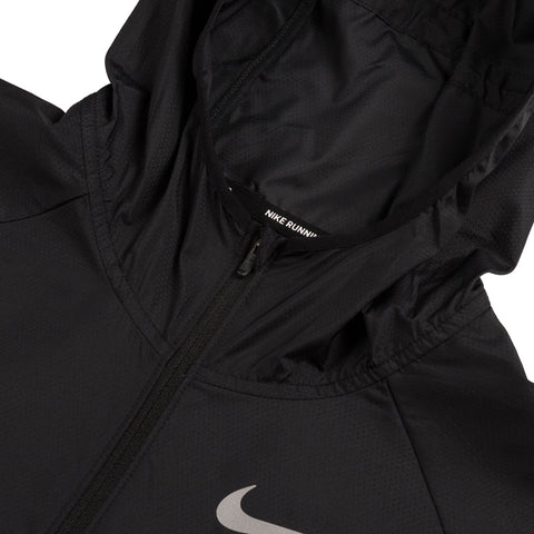 nike essential hooded running jacket