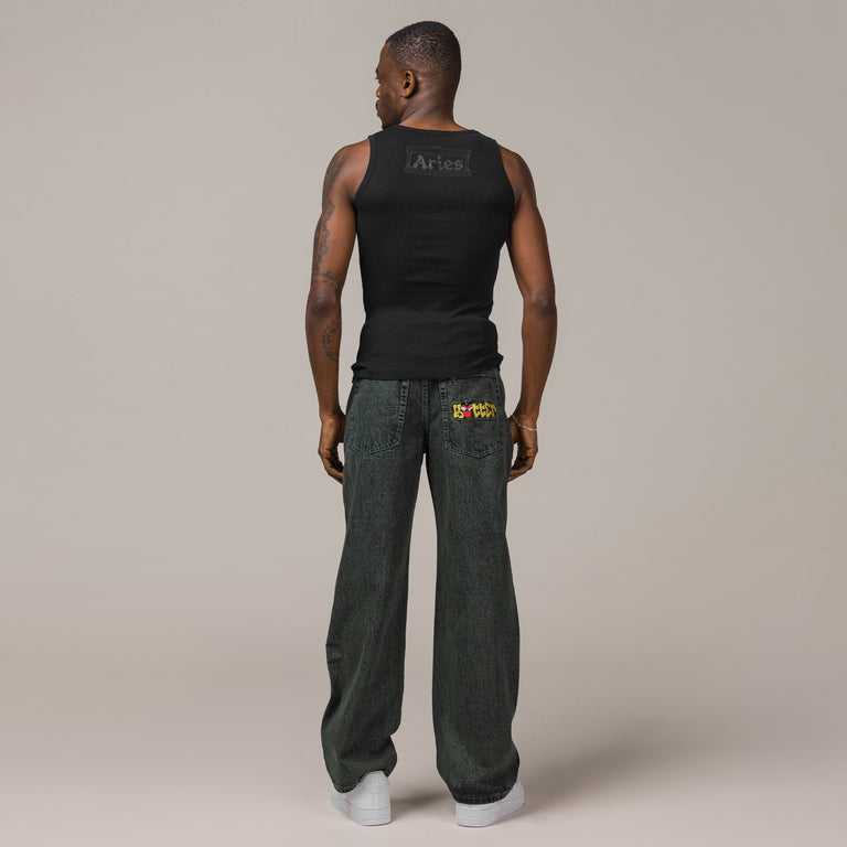 Aries Racer-back Rib Vest Twin Pack
