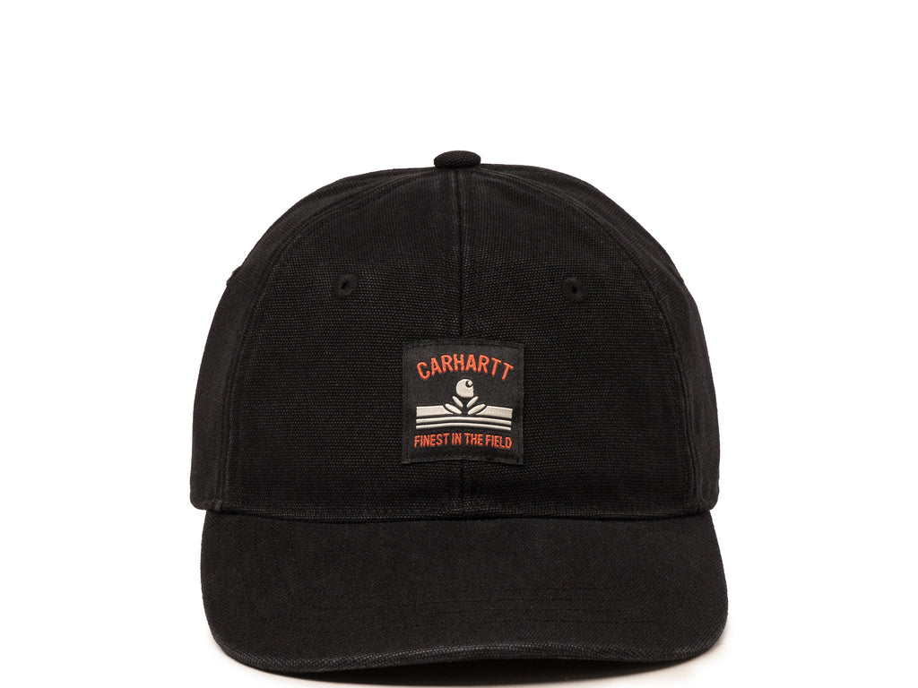 Black carhartt baseball cap discount
