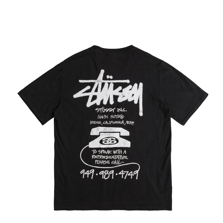 Stussy Old Phone Pigment Dyed Tee