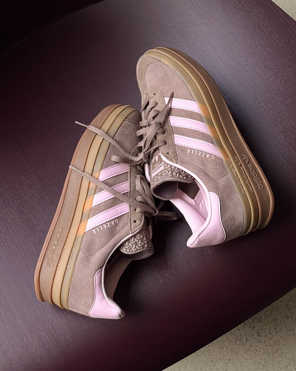 adidas gazelle silver green womens Adidas Gazelle Bold W Sneaker