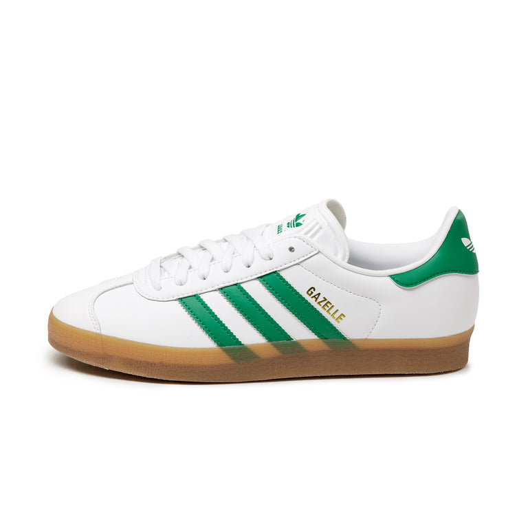 Mens green gazelle adidas sales